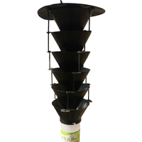 Piège à phéromones pour le coléoptère du palmier rouge, dispositif multi-entonnoirs, leurre pour Rhynchophorus Ferrugineus, lutte antiparasitaire pour les plantations de palmiers, vente en gros OEM RPW