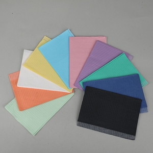 125 unidades/bolsa de toallitas dentales absorbentes con reverso impermeable, desechables, para higiene bucal, blanqueamiento dental y gemas dentales - Product Image 3