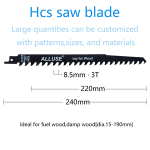 Lames de <span class=keywords><strong>scie</strong></span> alternative personnalisables de qualité bricolage S1542K <span class=keywords><strong>accessoires</strong></span> d'outils électriques HCS pour la coupe du bois Support OEM - Product Image 6
