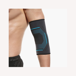 Manchon de compression respirant en néoprène avec logo personnalisé pour le soutien du coude, idéal pour le tennis, le basketball et les sports multiples - Unisexe - Product Image 6