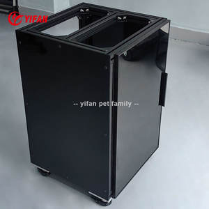 Réservoir de 1000 gallons <span class=keywords><strong>aquarium</strong></span> professionnel en verre personnalisable noir argent cadre acrylique aquariums et accessoires - Product Image 5