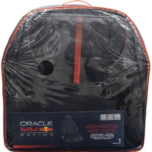 Coprisedile singolo Powerbar nero/rosso - Product Image 2