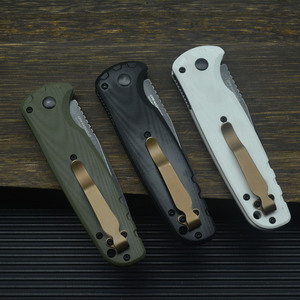 Pisau lipat kelas tinggi <span class=keywords><strong>CPM</strong></span> MagnaCut pisau Kemah pegangan G10 hitam pisau saku EDC pisau tetes stonewash dengan klip - Product Image 4