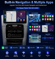 Autoradio RoadNavi pour Nissan Patrol Y62 Infiniti QX80 2012-2023 CarPlay Android Auto 4G SIM Caméra 360° Unité principale