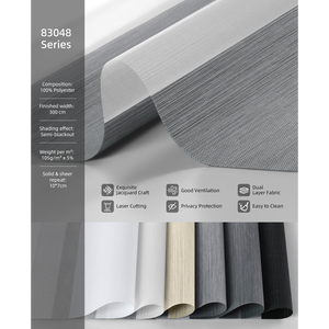 Persianas de Bambú ZSTARR con Textura de Zebra, Aspecto Natural - Product Image 3