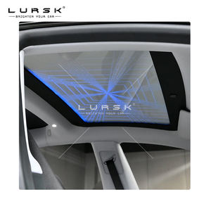 Accessoires d'intérieur Lursk Pare-soleil électrique à commande vocale Toit en verre électrique Toit ciel étoilé personnalisable <span class=keywords><strong>Tesla</strong></span> <span class=keywords><strong>Model</strong></span> <span class=keywords><strong>3</strong></span>/Y - Product Image 4