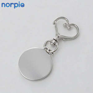 Disponibile in Stock Portachiavi a Forma di <span class=keywords><strong>Cuore</strong></span> Creativo Ciondolo Portachiavi Clip in Metallo a <span class=keywords><strong>Cuore</strong></span> per Sublimazione - Product Image 2