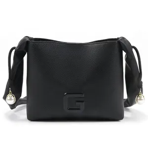 MU Wholesale Ladies PU Leather Shoulder Bags Women Casual Underarm Handbags Women's Fashion Small Hand Bag