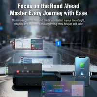 Pantalla Head-Up con HUD CarPlay, Navegación y Proyección de Velocidad OBD Multifunción