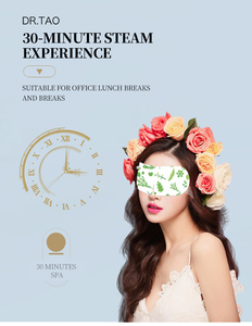 Masque pour les yeux jetable en coton de vente chaude patch de soin des yeux chauffant à la vapeur auto-chauffant pour l'utilisation des compagnies aériennes - Product Image 5