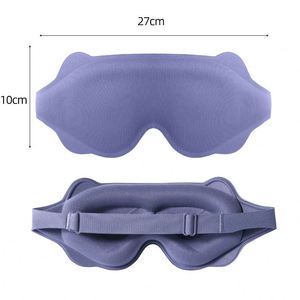 Masque de sommeil occultant 3D personnalisé avec logo, respirant, sans pression sur les yeux, adapté aux adultes ou aux étudiants pour la sieste - Product Image 2