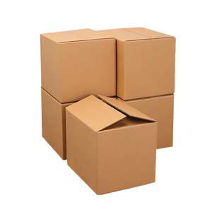 Kaka sang trọng tùy chỉnh lớn có thể tái chế hộp giấy gấp Bưu Chính vận chuyển bao bì carton để di chuyển hộp có thể tái chế - Product Image 1