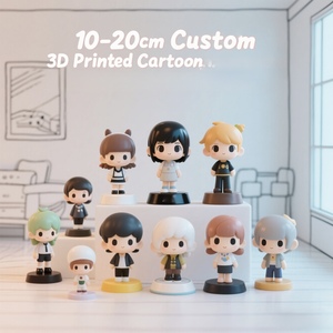 OEM tùy chỉnh Hành động Hình PVC đồ chơi các nhà sản xuất 3D Mini cao su Silicone con số Anime PVC 3D Hành động Hình - Product Image 2