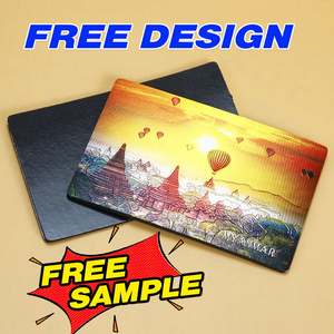 Customised Photo Magnet 6*8 Size Gold Aluminum Foil Sticker Glossy Shwedagon Pagoda Bagan Myanmar Gifts Souvenir Fridge Magnet - Product Image 5