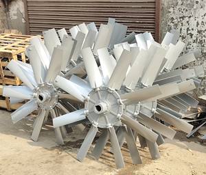 ใบพัดลมอะลูมิเนียมแบบแรงดันสูงสำหรับระบบระบายความร้อนและระบบดูดอากาศในอุตสาหกรรม - Product Image 1