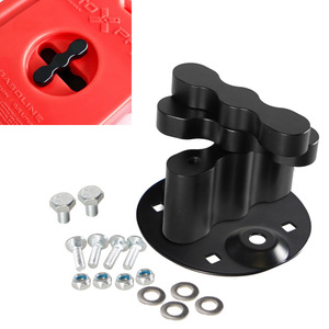Support de montage de réservoir de carburant pour moto, en alliage d'aluminium noir OC-1100-BK avec matériel pour la modernisation et la mise à niveau - Product Image 5