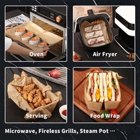 Papier sulfurisé de cuisson en gros, recyclable, de qualité alimentaire, antiadhésif, résistant à la graisse et à l'eau, pour four, grill et emballage alimentaire