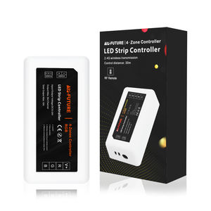 Controlador de Grupo LED de 4 Zonas para Tiras de Luz LED RGBW, Interruptor Manual, Control Remoto RF de 2.4GHz, Controlador RGB de 244W - Product Image 2