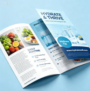 Folleto <span class=keywords><strong>de</strong></span> Introducción a Suplementos Nutricionales Personalizado, Impreso a Todo Color, Folleto Publicitario para Tienda <span class=keywords><strong>de</strong></span> Alimentos Saludables - Product Image 6