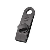 Sangles coupe-vent Jiarui pour grande tente extérieure, crochets de fixation à point de traction avec bloque-cordons, pour auvent de camping, en plastique et nylon sans nickel