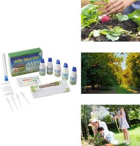 Kit <span class=keywords><strong>de</strong></span> test professionnel du <span class=keywords><strong>pH</strong></span> du sol et du méga-test du sol pour l'extérieur et l'intérieur, <span class=keywords><strong>testeur</strong></span> <span class=keywords><strong>de</strong></span> nutriments pour jardin - Product Image 3
