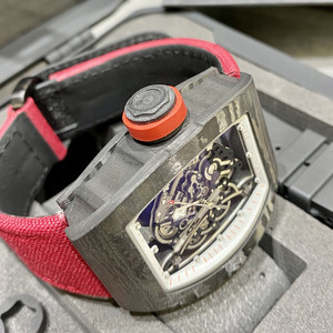 NTwatch Factory Super YRM055 Canvas Strap Watch Carbon Fiber <b>Shell</b> Height Quality Men's Watch Luxury Men's Mechanical Watch - Product Image 4