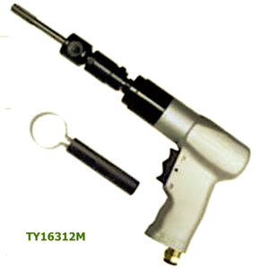 TY10305 filettato pneumatico per la pulizia del filo dei fori filettati della testata del cilindro in un blocco, fori per candele in una testa - Product Image 3