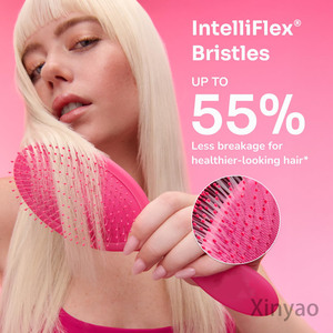 <span class=keywords><strong>Brosse</strong></span> à <span class=keywords><strong>cheveux</strong></span> avec logo personnalisé avec poils souples et flexibles <span class=keywords><strong>pour</strong></span> tous les types de <span class=keywords><strong>cheveux</strong></span> <span class=keywords><strong>pour</strong></span> femmes et hommes <span class=keywords><strong>cheveux</strong></span> humides secs <span class=keywords><strong>bouclés</strong></span> ou raides - Product Image 4