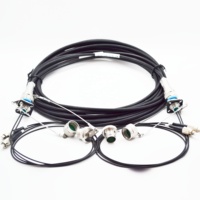 ZLTC D38999/Series J599 Series 2cores standar melingkar konektor Plug serat optik perakitan kabel