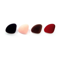 Nez d'animaux floqués triangulaires, nez d'ours et de lapin en peluche, accessoires de bricolage pour la fabrication de poupées en peluche et de jouets faits main