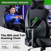 OEM ODM Cadeira Gamer Chaise d'ordinateur moderne Gamer Tapis de souris personnalisé gratuit Chaise de jeu haut de gamme de Razer avec accoudoir 6D