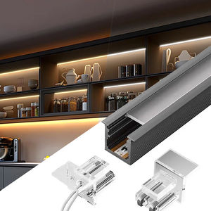 Kit de tiras de luces <span class=keywords><strong>LED</strong></span> de fábrica, <span class=keywords><strong>enchufe</strong></span> integrado en estante de <span class=keywords><strong>cocina</strong></span>, banco de trabajo, armario, iluminación debajo del armario, tira de luz <span class=keywords><strong>Led</strong></span> para armario - Product Image 1