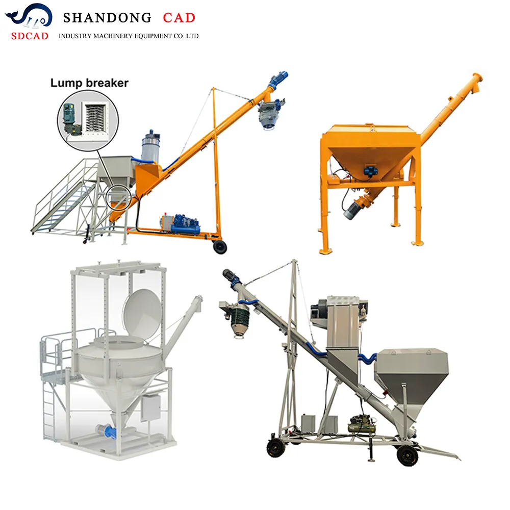 SDCAD 브랜드 맞춤형 텔레스코픽 램프 적재 삽 텔레스코픽 로딩 벨로우즈 트럭 적재