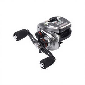 Carrete de Pesca TRY&V 2026 <span class=keywords><strong>Tranx</strong></span> 400 para Mano Izquierda, Color Negro, para Pesca en Río, Relación de Engranajes 5.8/7.6 - Product Image 4