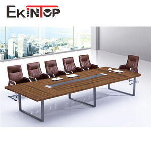 Offre Spéciale design moderne bureau table de réunion de conférence de salle de réunion de bureau pour meubles de salle de conférence - Product Image 4