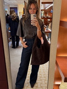 <span class=keywords><strong>Chaqueta</strong></span> Corta de PU sin Mangas con Doble Botonadura para <span class=keywords><strong>Mujer</strong></span>, Estilo Vintage, Nueva Moda - Product Image 4