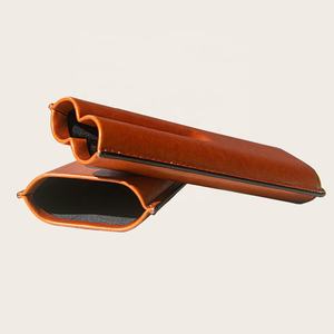 Nuovi arrivi Boman PU leather custodie per sigari personalizzate in vera pelle per accessori per fumatori custodie per sigari umidificatori - Product Image 6