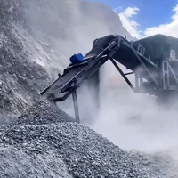 Tragbare lineare Sandsieb-Vibrations maschine Wirtschaft licher Preis für Erz anwendungen mit Kern motor komponente