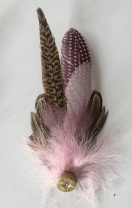 Sombrero de Gallo Personalizado con Adorno de Plumas, Pin para Sombrero, para Manualidades, Sombrero de Vaquero, Disfraz, Sombrero Fedora, Accesorio para el Cabello - Product Image 2