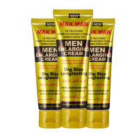 Max Man 50ML Crème et Spray Retardants pour Hommes, Gel d'Amélioration pour Soins Corporels, Croissance et Épaississement Adultes
