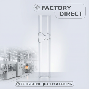 Tubo de vidrio de cuarzo transparente personalizado para laboratorio, tubo de sílice fundida, tubos de vidrio de cuarzo, tubo de prueba - Product Image 6