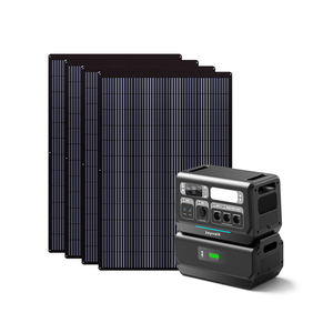 Planta de Energía Solar para Balcón de 2200W con Ahorro de Energía, Controlador MPPT Integrado, Microinversor, Sistema LiFePO4 de Onda Sinusoidal Pura de 2048Wh - Product Image 1