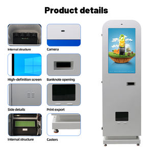 야외 사진 촬영 및 인쇄 키오스크 방수 및 Sunable Instagram 셀프 서비스 터치 지불 키오스크 현금 수령인 - Product Image 2