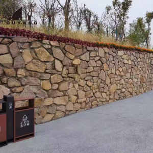 QUYANG kuartzite Strip longgar bentuk batu alam kering tumpukan batu Veneer dinding batu pelapis untuk dekorasi dinding - Product Image 3