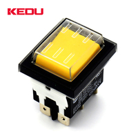 KEDU Couleur Jaune SUR Interrupteur À Bascule pour Bateaux Avec UL TUV Approbation CE HY12-9