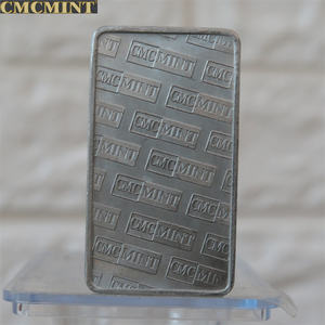 定制纪念品锡币1盎司999细锡水牛棒金属挑战硬币 - Product Image 5