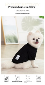 <span class=keywords><strong>2026</strong></span> Atacado Suéter de Malha Respirável para Cães, Gola Redonda Casual, para Cães de Porte Pequeno e Médio, para Caminhada ao Ar Livre - Product Image 4