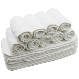 Ohbabyka Tấm Lót Than Tre Màu Xám Có Thể Giặt Được Vải Tái Sử Dụng Tã Lót - Product Image 2