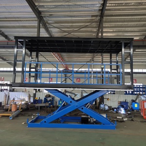 हाइड्रोलिक सिंगल/डबल शियर कार भूमिगत पार्किंग लिफ्ट का उपयोग करके कस्टम गैरेज - Product Image 2