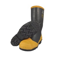 Vente en gros de bottes de pluie antidérapantes imperméables de haute qualité pour la chasse bottes de pluie en caoutchouc